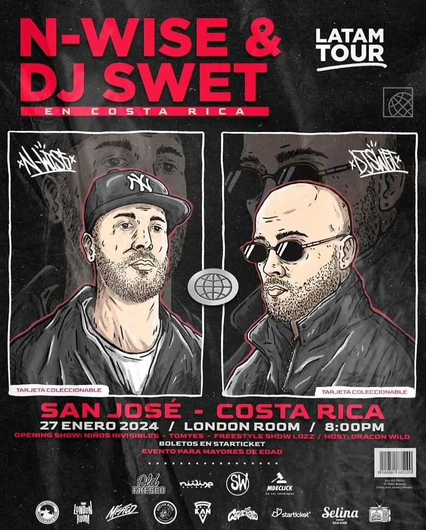 N-Wise & DJ Swet — LATAM Tour